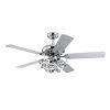 Maree 52 in. Chrome Indoor Remote Controlled Ceiling Fan with Light Kit by Warehouse of Tiffany -Warehouse of Tiffany Shop chrome warehouse of tiffany ceiling fans with lights cfl 8446remo ch 64 1000