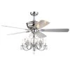 Silver Orchid Finlayson 52 in. Indoor Chrome Remote Controlled Ceiling Fan with Light Kit by Warehouse of Tiffany -Warehouse of Tiffany Shop chrome warehouse of tiffany ceiling fans with lights cfl8390remoch 64 1000