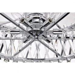 Quara 26 in. 6-Light Indoor Chrome Finish Ceiling Fan with Light Kit by Warehouse of Tiffany -Warehouse of Tiffany Shop chrome warehouse of tiffany ceiling fans with lights dw01w54cr 1d 1000