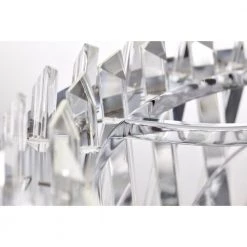 Quara 26 in. 6-Light Indoor Chrome Finish Ceiling Fan with Light Kit by Warehouse of Tiffany -Warehouse of Tiffany Shop chrome warehouse of tiffany ceiling fans with lights dw01w54cr fa 1000