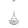 Julio 18 in. 4-Light Indoor Chrome Chandelier with Light Kit by Warehouse of Tiffany