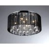 Jasmine 4-Light Black Crystal Ceiling Chandelier by Warehouse of Tiffany -Warehouse of Tiffany Shop chrome warehouse of tiffany chandeliers rl5072 64 1000