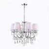 Eros 21 in. 6-Light Indoor Chrome Chandelier with Light Kit by Warehouse of Tiffany -Warehouse of Tiffany Shop chrome warehouse of tiffany chandeliers rl7927w 6 64 1000