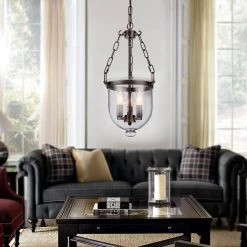 Hontiveria 12 in. 3-Light Indoor Chrome Chandelier with Light Kit by Warehouse of Tiffany -Warehouse of Tiffany Shop chrome warehouse of tiffany chandeliers rl8153bg 31 1000