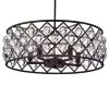 Happy 22 in. 5-Light Indoor Chrome Chandelier with Light Kit by Warehouse of Tiffany -Warehouse of Tiffany Shop chrome warehouse of tiffany chandeliers rl8163 20ab 64 1000