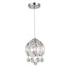 Deanna 1-Light Chrome Pendant by Warehouse of Tiffany -Warehouse of Tiffany Shop chrome warehouse of tiffany chandeliers rl8313ch 64 1000