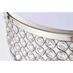 Julianna 12 in. 2-Light Indoor Chrome Finish Table Lamp with Light Kit by Warehouse of Tiffany -Warehouse of Tiffany Shop chrome warehouse of tiffany table lamps 6002 2tl 1f 1000