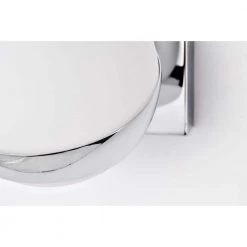 Sani 5 in. 1-Light Indoor Chrome Wall Sconce with Light Kit by Warehouse of Tiffany -Warehouse of Tiffany Shop chrome warehouse of tiffany wall sconces 3008 1wb fa 1000