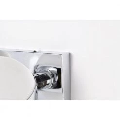 Tomy 14 in. 2-Light Indoor Chrome Wall Sconce with Light Kit by Warehouse of Tiffany -Warehouse of Tiffany Shop chrome warehouse of tiffany wall sconces 3008 2wb 44 1000