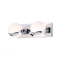 Tomy 14 in. 2-Light Indoor Chrome Wall Sconce with Light Kit by Warehouse of Tiffany -Warehouse of Tiffany Shop chrome warehouse of tiffany wall sconces 3008 2wb c3 1000