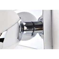 Tomy 14 in. 2-Light Indoor Chrome Wall Sconce with Light Kit by Warehouse of Tiffany -Warehouse of Tiffany Shop chrome warehouse of tiffany wall sconces 3008 2wb fa 1000