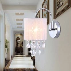 Winnona 1-Light Chrome Sconce by Warehouse of Tiffany -Warehouse of Tiffany Shop chrome warehouse of tiffany wall sconces w17731w 31 1000