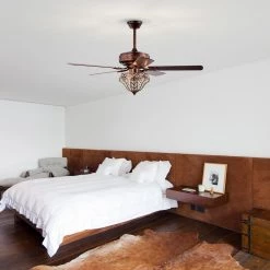 Luella 52 in. 3-Light Indoor Antique Copper Ceiling Fan with Light Kit and Remote by Warehouse of Tiffany -Warehouse of Tiffany Shop copper warehouse of tiffany ceiling fans with lights ay08y08ac 31 1000