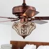 Luella 52 in. 3-Light Indoor Antique Copper Ceiling Fan with Light Kit and Remote by Warehouse of Tiffany -Warehouse of Tiffany Shop copper warehouse of tiffany ceiling fans with lights ay08y08ac 64 1000