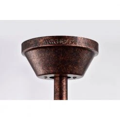 Violette 52 in. 3-Light Indoor Antique Copper Ceiling Fan with Light Kit and Remote by Warehouse of Tiffany -Warehouse of Tiffany Shop copper warehouse of tiffany ceiling fans with lights ay10y10ac 1f 1000