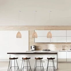 Donn 65.5 in. 1-Light Cream Pendant Indoor Light with Light Kit by Warehouse of Tiffany -Warehouse of Tiffany Shop cream warehouse of tiffany chandeliers imp731b 1 31 1000