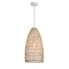 Eren 76 in. 1-Light Cream Pendant Indoor Light with Light Kit by Warehouse of Tiffany 1 Eren 76 in. 1-Light Cream Pendant Indoor Light with Light Kit by Warehouse of Tiffany -Warehouse of Tiffany Shop cream warehouse of tiffany chandeliers imp732 1 64 1000