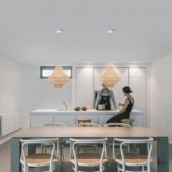 Anita 75.7 in. 1-Light Indoor Cream Finish Pendant Light with Light Kit by Warehouse of Tiffany -Warehouse of Tiffany Shop cream warehouse of tiffany chandeliers imp737 1 31 1000