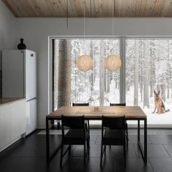 Evee 64.3 in. 1-Light Indoor Cream Pendant Light with Light Kit by Warehouse of Tiffany -Warehouse of Tiffany Shop cream warehouse of tiffany chandeliers imp739 1 31 1000