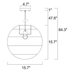 Evee 64.3 in. 1-Light Indoor Cream Pendant Light with Light Kit by Warehouse of Tiffany -Warehouse of Tiffany Shop cream warehouse of tiffany chandeliers imp739 1 4f 1000
