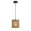 Shaun 55.9 in. 1-Light Indoor Dark Yellow Pendant Light with Light Kit by Warehouse of Tiffany