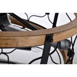 Cornelia 24 in. 5-Light Indoor Matte Black Finish Ceiling Fan with Light Kit by Warehouse of Tiffany 20 Cornelia 24 in. 5-Light Indoor Matte Black Finish Ceiling Fan with Light Kit by Warehouse of Tiffany -Warehouse of Tiffany Shop faux wood grain warehouse of tiffany ceiling fans with lights dl01p43ib 76 1000