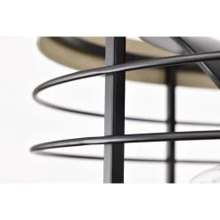 Zulu 25 in. 5-Light Indoor Matte Black and Faux Wood Grain Finish Ceiling Fan with Light Kit by Warehouse of Tiffany -Warehouse of Tiffany Shop faux wood grain warehouse of tiffany ceiling fans with lights dy08y08bw fa 1000