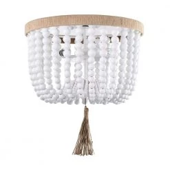 Renara 16 in. 3-Light Indoor Gloss White Flush Mount Ceiling Light with Light Kit by Warehouse of Tiffany -Warehouse of Tiffany Shop gloss white warehouse of tiffany flush mount lights imc841d 3 c3 1000