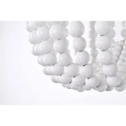 Renara 16 in. 3-Light Indoor Gloss White Flush Mount Ceiling Light with Light Kit by Warehouse of Tiffany -Warehouse of Tiffany Shop gloss white warehouse of tiffany flush mount lights imc841d 3 fa 1000