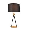 Kurita 27 in. 2-Light Indoor Gold and Black Chandelier with Light Kit by Warehouse of Tiffany -Warehouse of Tiffany Shop gold and black warehouse of tiffany desk lamps tm166 1 64 1000