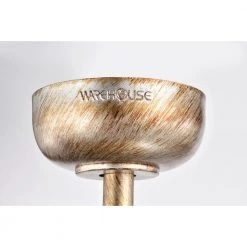 Bailey 25 in. 6-Light Indoor Matte Black and Gold Ceiling Fan with Light Kit and Remote Included by Warehouse of Tiffany 15 Bailey 25 in. 6-Light Indoor Matte Black and Gold Ceiling Fan with Light Kit and Remote Included by Warehouse of Tiffany -Warehouse of Tiffany Shop gold brushed warehouse of tiffany ceiling fans with lights dw01w46as 1f 1000