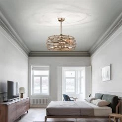 Bailey 25 in. 6-Light Indoor Matte Black and Gold Ceiling Fan with Light Kit and Remote Included by Warehouse of Tiffany 13 Bailey 25 in. 6-Light Indoor Matte Black and Gold Ceiling Fan with Light Kit and Remote Included by Warehouse of Tiffany -Warehouse of Tiffany Shop gold brushed warehouse of tiffany ceiling fans with lights dw01w46as c3 1000