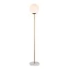 Ridu 16 in. Antique Gold 1-Light Floor Lamp by Warehouse of Tiffany -Warehouse of Tiffany Shop gold warehouse of tiffany floor lamps d11081 64 1000