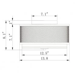 Julu 8.1 in. 3-Light Indoor Gold Finish Chandelier with Light Kit by Warehouse of Tiffany -Warehouse of Tiffany Shop gold warehouse of tiffany flush mount lights cm208 3gw 4f 1000