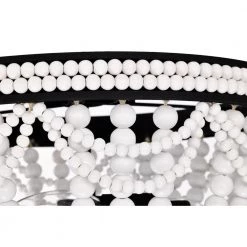 Hudson 16 in. 3-Light Indoor Iron Black and Gloss White Flush Mount Ceiling Light with Light Kit by Warehouse of Tiffany 19 Hudson 16 in. 3-Light Indoor Iron Black and Gloss White Flush Mount Ceiling Light with Light Kit by Warehouse of Tiffany -Warehouse of Tiffany Shop iron black warehouse of tiffany flush mount lights imc838a 3 fa 1000