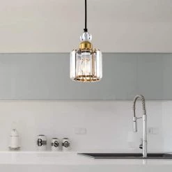 Sree 6 in. 1-Light Indoor Matte Black and Brass Pendant with Light Kit by Warehouse of Tiffany 17 Sree 6 in. 1-Light Indoor Matte Black and Brass Pendant with Light Kit by Warehouse of Tiffany -Warehouse of Tiffany Shop matte black and brass warehouse of tiffany chandeliers 3001 1p 1f 1000