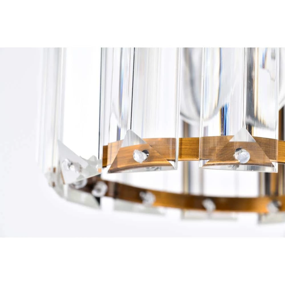 Sree 6 in. 1-Light Indoor Matte Black and Brass Pendant with Light Kit by Warehouse of Tiffany 11 Sree 6 in. 1-Light Indoor Matte Black and Brass Pendant with Light Kit by Warehouse of Tiffany - Image 9