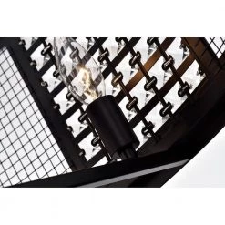 Hania 29 in. 6-Light Indoor Matte Black Ceiling Fan with Light Kit by Warehouse of Tiffany -Warehouse of Tiffany Shop matte black warehouse of tiffany ceiling fans with lights cfl 8490b mb 44 1000