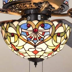 Ransoe 52 in. Indoor Matte Black Ceiling Fan with Light Kit by Warehouse of Tiffany -Warehouse of Tiffany Shop matte black warehouse of tiffany ceiling fans with lights cfl8284bl 4f 1000