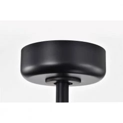 Vinney 25 in. 6-Light Indoor Matte Black Finish Ceiling Fan with Light Kit by Warehouse of Tiffany 17 Vinney 25 in. 6-Light Indoor Matte Black Finish Ceiling Fan with Light Kit by Warehouse of Tiffany -Warehouse of Tiffany Shop matte black warehouse of tiffany ceiling fans with lights dl01p08bt fa 1000