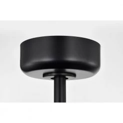 Damita 26 in. Oil Rubbed Matte Black Finish 6 Light, 3 Blade Ceiling Fandelier with Remote by Warehouse of Tiffany -Warehouse of Tiffany Shop matte black warehouse of tiffany ceiling fans with lights dl01p12mb 1f 1000