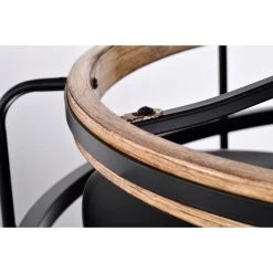 Amable 26 in. 6-Light Indoor Matte Black Finish Ceiling Fan with Light Kit and Remote by Warehouse of Tiffany -Warehouse of Tiffany Shop matte black warehouse of tiffany ceiling fans with lights dw01w41ib fa 1000