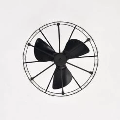 Yaiza 27 in. 6-Light Indoor Matte Black Ceiling Fan with Light Kit by Warehouse of Tiffany -Warehouse of Tiffany Shop matte black warehouse of tiffany ceiling fans with lights dy06y06mb 1f 1000