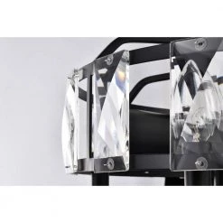 Yaiza 27 in. 6-Light Indoor Matte Black Ceiling Fan with Light Kit by Warehouse of Tiffany -Warehouse of Tiffany Shop matte black warehouse of tiffany ceiling fans with lights dy06y06mb fa 1000