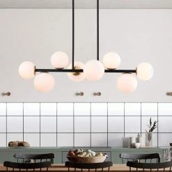 Pascaline 38 in. 8-Light Indoor Matte Black Finish Chandelier with Light Kit by Warehouse of Tiffany 15 Pascaline 38 in. 8-Light Indoor Matte Black Finish Chandelier with Light Kit by Warehouse of Tiffany -Warehouse of Tiffany Shop matte black warehouse of tiffany chandeliers fd10020 8kb c3 1000