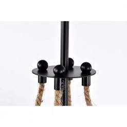 Medeia 11 in. 1-Light Indoor Matte Black Pendant Light with Light Kit by Warehouse of Tiffany 18 Medeia 11 in. 1-Light Indoor Matte Black Pendant Light with Light Kit by Warehouse of Tiffany -Warehouse of Tiffany Shop matte black warehouse of tiffany chandeliers fd10026 1ri 44 1000