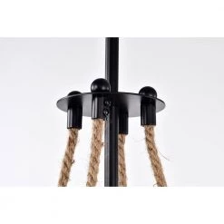 Medeia 11 in. 1-Light Indoor Matte Black Pendant Light with Light Kit by Warehouse of Tiffany 19 Medeia 11 in. 1-Light Indoor Matte Black Pendant Light with Light Kit by Warehouse of Tiffany -Warehouse of Tiffany Shop matte black warehouse of tiffany chandeliers fd10026 1ri fa 1000