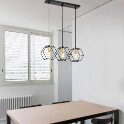 Horatia 24 in. 3-Light Indoor Matte Black and Satin Gold Semi Flush Mount Chandelier with Light Kit by Warehouse of Tiffany -Warehouse of Tiffany Shop matte black warehouse of tiffany flush mount lights 2037 3bg 31 1000