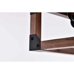 Irmana 12 in. 2-Light Indoor Brown and Matte Black Flush Mount with Light Kit by Warehouse of Tiffany 17 Irmana 12 in. 2-Light Indoor Brown and Matte Black Flush Mount with Light Kit by Warehouse of Tiffany -Warehouse of Tiffany Shop matte black warehouse of tiffany flush mount lights 2042 2fm 44 1000