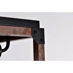 Irmana 12 in. 2-Light Indoor Brown and Matte Black Flush Mount with Light Kit by Warehouse of Tiffany 12 Irmana 12 in. 2-Light Indoor Brown and Matte Black Flush Mount with Light Kit by Warehouse of Tiffany -Warehouse of Tiffany Shop matte black warehouse of tiffany flush mount lights 2042 2fm a0 1000